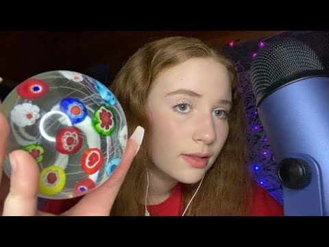 ASMR FAST AND AGGRESSIVE GLASS TAPPING | LONG ACRYLICS!