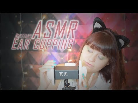 ASMR Ear Cupping, 3Dio Touching, Ear Massage, Close Whispers & Finger Fluttering! | Otterganics