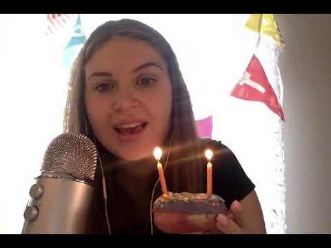 Asmr : happy birthday to you (swedish)