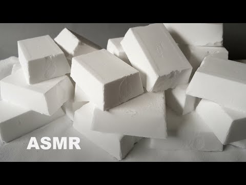 ASMR : Super Soft White Bars Crumbles #294