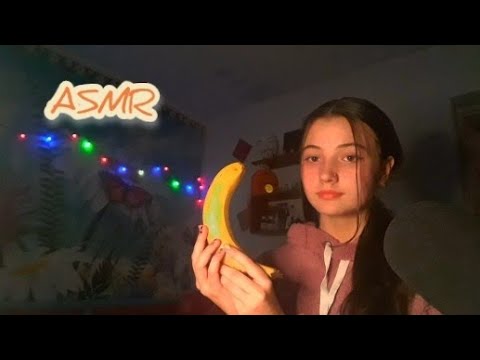 АСМР| итинг банана | шепот| ASMR | iting banana | whisper |