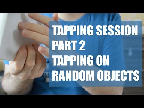 ASMR Tapping Session Part 2 (Tapping and Whispering)
