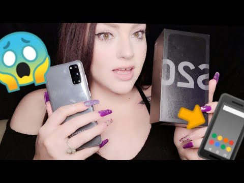 ASMR | UNBOXING NEW SAMSUNG GALAXY S20 ! UNBOXING !! 😱