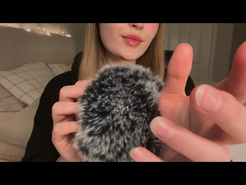 ASMR | Fluffy & Foam INVISIBLE & Upside Down Mic Scratching | Visuals, “Scratch”, M0uth Sounds