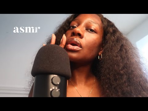 ASMR Mouth Sounds & G*rgling Water💦 + soft whispering