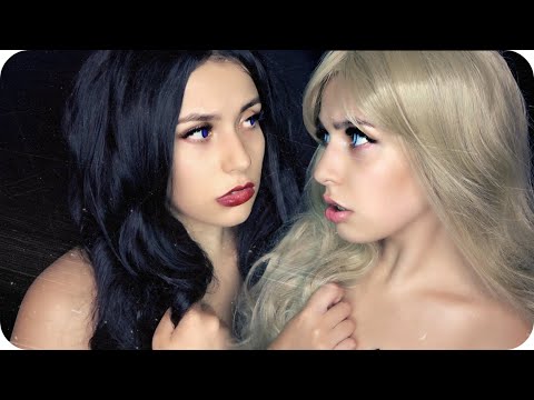 DOUBLE TK-TK-TK ASMR 🖤 ASMR Twins 🖤 ASMR Mouth Sounds