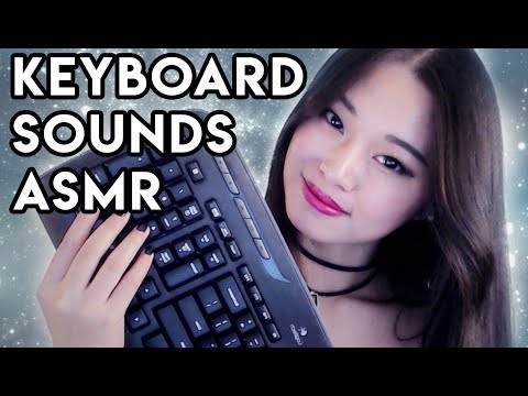 [ASMR] 3 Types of Keyboards and Typing Sounds