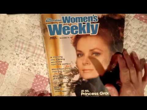 ASMR: Vintage Magazine: Australian Womens Weekly November 1975