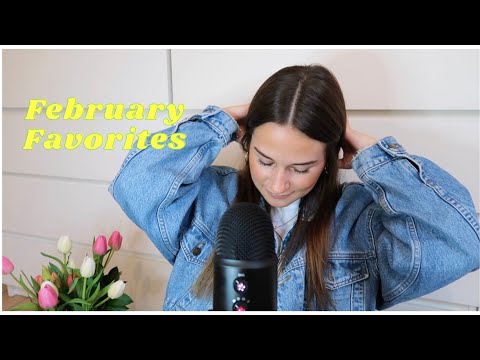 ASMR German | My February Favorites 🌷