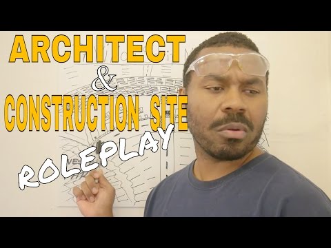 ASMR Architect Role Play | ASMR CONSTRUCTION SITE with Blueprint, Sketch & Diagram Reading