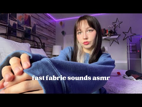 fast fabric sounds ASMR