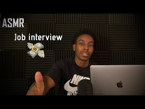 [ASMR] Chill job interview/ fast typing/ writing sounds
