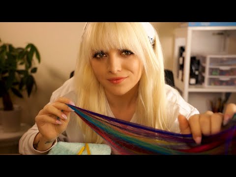 The Shy Popular Girl In The Back Of The Class Plays With You | ASMR