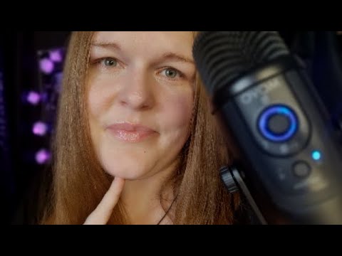 ASMR Close Up Whispering, Fast Mouth Sounds (Mic Movo UM300 Test)