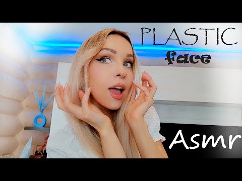 Asmr my face is plastic (Face tapping) 1 minute
