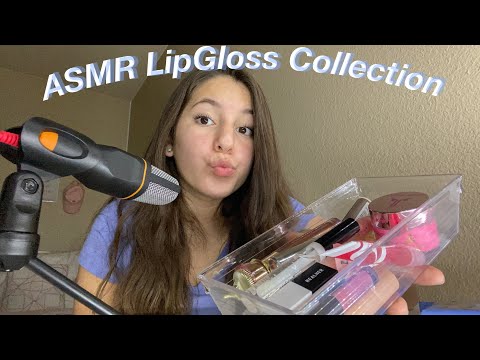 ASMR|My LipGloss Collection