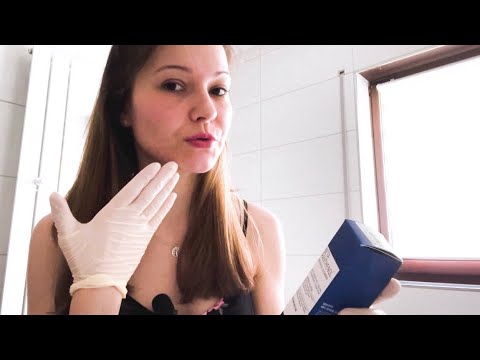ASMR Doctor Roleplay Cosmetologist (full skincare, skin cleaning)