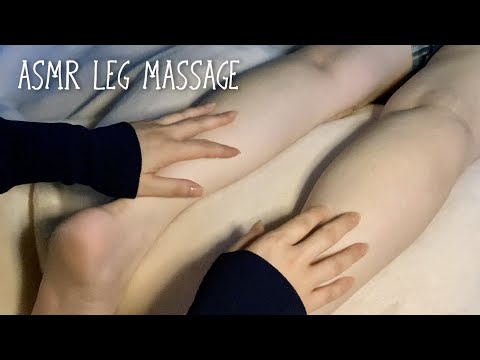 ASMR Leg Scratching, Massage