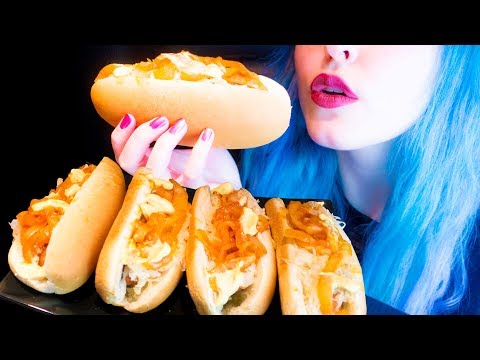 ASMR: New York Style Hot Dogs & Pickled Peppers ~ Relaxing Eating Sounds [No Talking|V] 😻