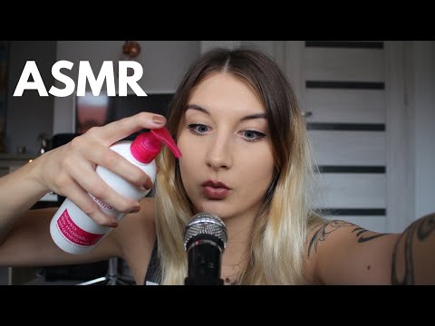 ASMR| STICKY OIL SOUNDS💦, MOUTH SOUNDS AND HAND MOVEMENTS