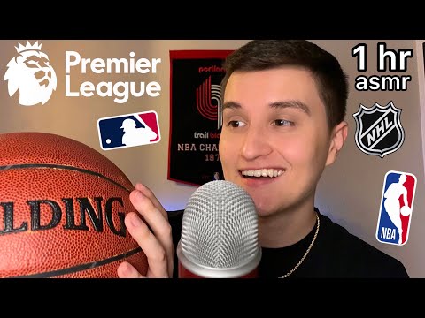 [ASMR] Whispering About All Sports Until You Sleep ⚽️🏀⚾️