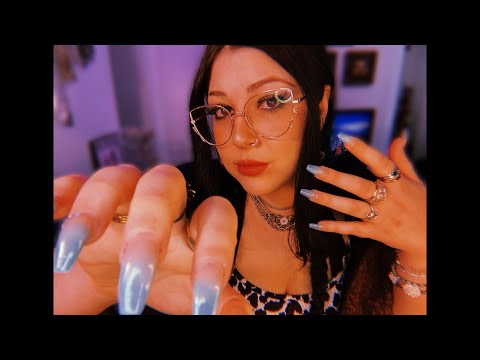 ASMR | Hand Sounds/Movements, Nail Sounds & Tapping (Fast and Aggressive)