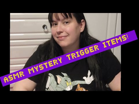 ASMR Mystery Triggers ..You will get TINGLES but you won't know what from unless you watch the end!