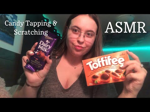 Fast & Aggressive Tapping & Scratching Candy & Chocolate ASMR