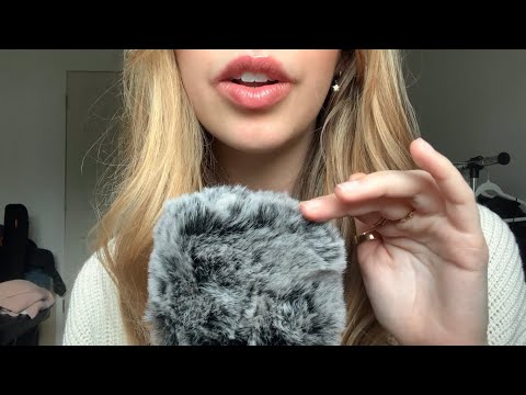 asmr new year affirmations and personal attention (whisper, hand movements)