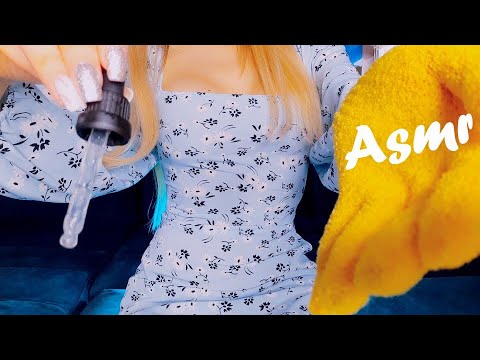 ASMR |Personal Attention Relaxing Body Massage, Skin Care (layered sounds, lotion sounds) no talking
