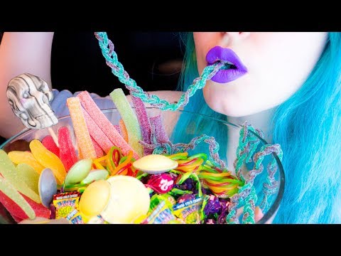 ASMR: German Halloween Candy | Sweets Chips Lollipop ~ Relaxing Eating Sounds [No Talking |V] 😻