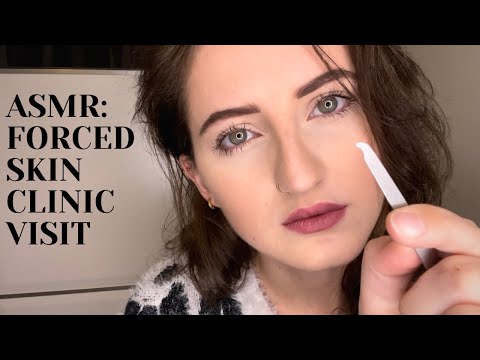 ASMR: Forced Skin Extraction and Popping | Pimples & Pores | Shaming & Abusing | Compulsory Clinic