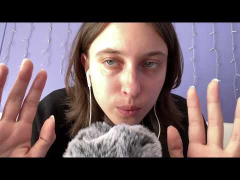 ASMR - Mic Triggers With Fluffy Cover