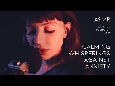 🥰 Stress managing whispers | Mouth sounds + Scratching + Breathing | ASMR