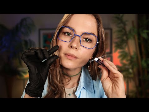 ASMR Most Relaxing Face Exam RP (Hand & Tools) Personal Attention