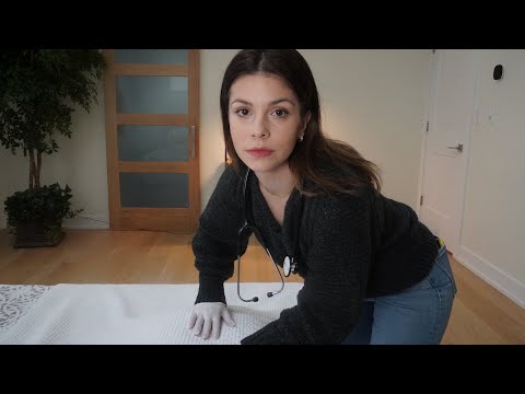 ASMR Exam in Bed | Realistic Full Body Physical Assessment | Nurse Protocol, CNE, Eyes, Ears