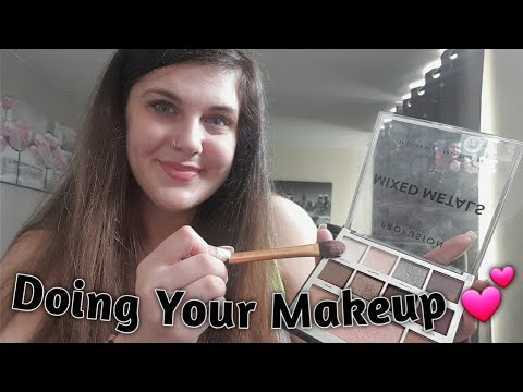 ASMR // Doing Your Makeup / Soft Gentle Whispers / Personal Attention //