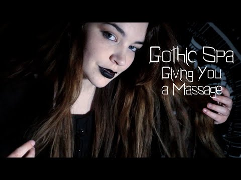 ASMR Let Me Massage You! Gothic Spa and Aromatherapy 💀 [Binaural]