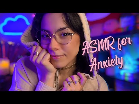 ASMR Calming our anxiety together 💕 (ASMR For Anxiety 💜)