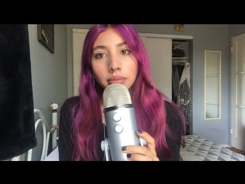 My First ASMR Video | Purple ASMR