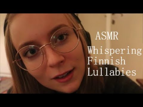 [ASMR] Whispering Finnish Lullabies