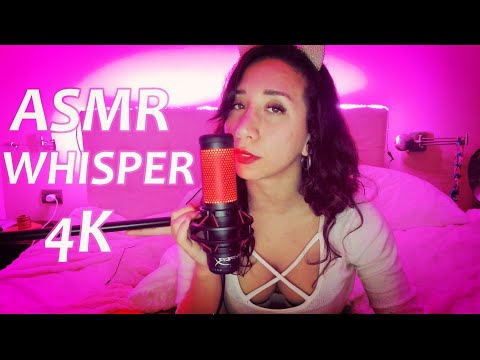 ASMR || WHISPER LOVE WORDS || 4K
