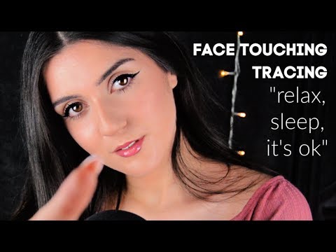 [ASMR] Personal Attention, Hand Movements & Repeating "Relax, Sleep, It's Ok'