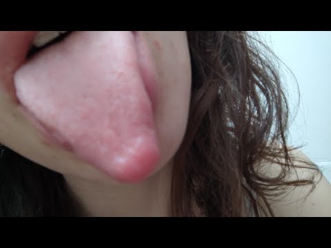 ASMR Licking your face for relaxation