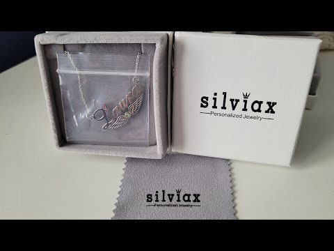 #ASMR Relaxing Silviax  Jewellery Show/Tell Try On #Silviax Personalised  #JEWELRY #Reviews
