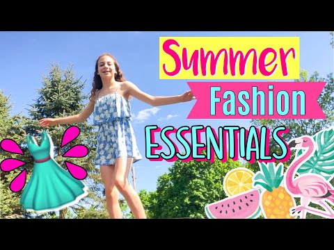 Summer fashion essentials! 2019 summer fashion musts!☀️