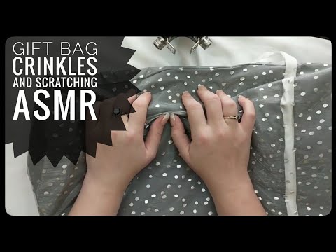 Gift Bag Crinkles and Scratching ASMR