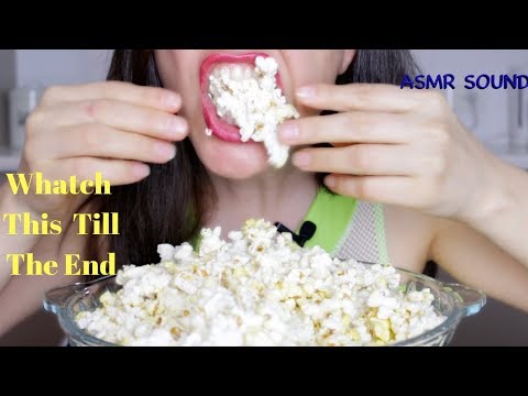 ASMR VERY CRUNCHY SNACKS EATING SOUND( Popcorn, Cracker Mix )