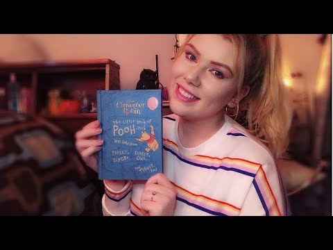 ASMR Soft Spoken Reading |Winnie The Pooh Book| Gentle Page Flipping