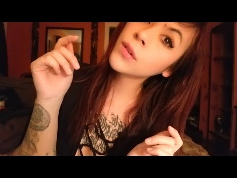 (( ASMR )) fast and slow hand movements with mouth sounds